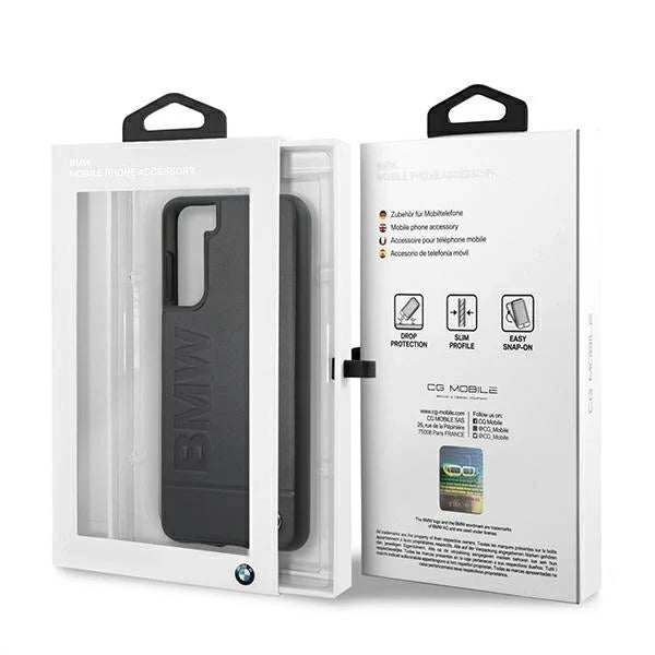BMW Signature Logo Imprint Case for Samsung Galaxy S21+ - Navy Blue - Cell phone cases and covers<<<HurtelXML