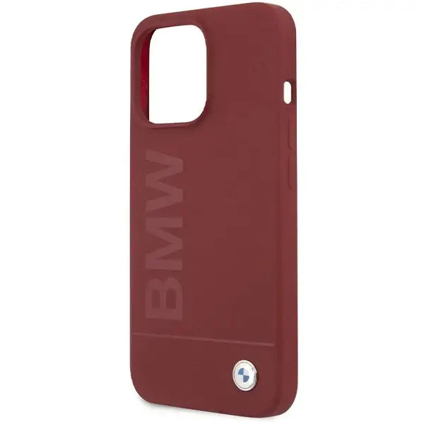 BMW Silicone Big Logo MagSafe case for iPhone 15 Pro Max - red - Cell phone cases and covers<<<HurtelXML