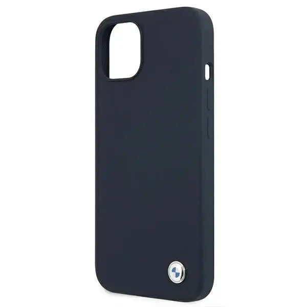 BMW Silicone Signature Case for iPhone 13 mini - Navy Blue - Cell phone cases and covers<<<HurtelXML