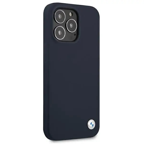 BMW Silicone Signature Case for iPhone 13 Pro Max 6.7’’ - Navy Blue - Cell phone cases and covers<<<HurtelXML