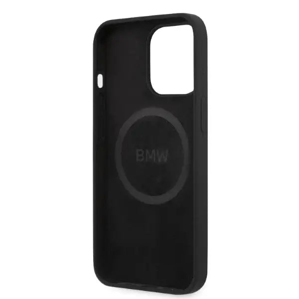 BMW Silicone Signature Logo MagSafe case for iPhone 13 Pro / iPhone 13 - black - Cell phone cases and covers<<<HurtelXML