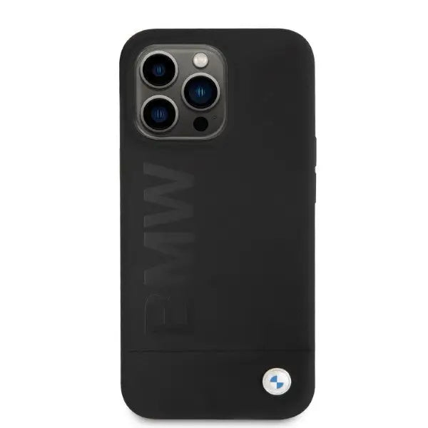 BMW Silicone Signature Logo MagSafe case for iPhone 13 Pro / iPhone 13 - black - Cell phone cases and covers<<<HurtelXML