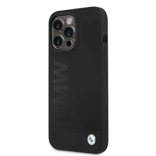 BMW Silicone Signature Logo MagSafe case for iPhone 13 Pro / iPhone 13 - black - Cell phone cases and covers<<<HurtelXML