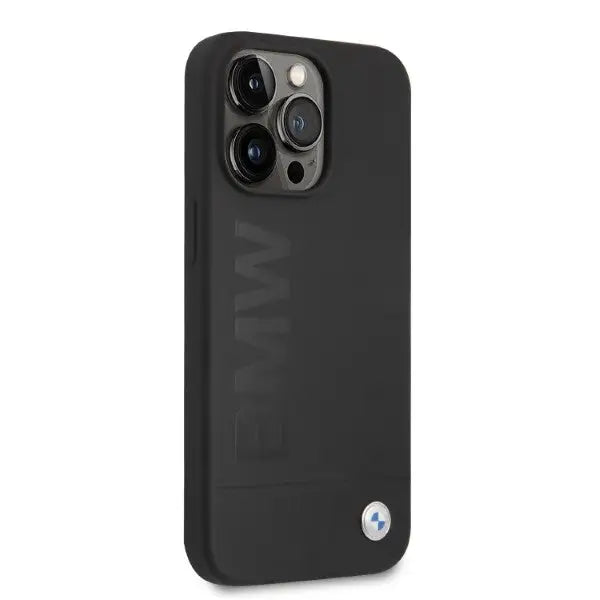 BMW Silicone Signature Logo MagSafe case for iPhone 13 Pro / iPhone 13 - black - Cell phone cases and covers<<<HurtelXML