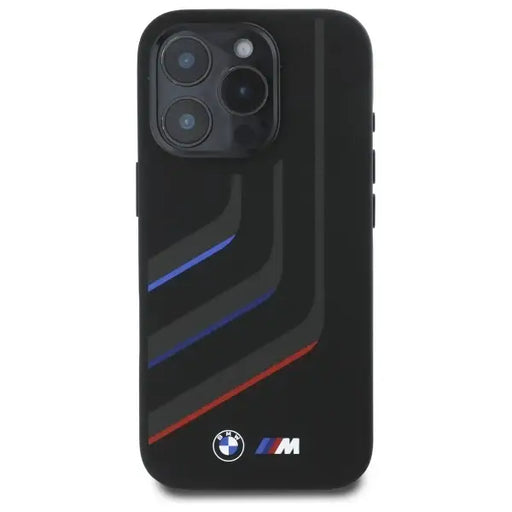 BMW Silicone Turning Lines MagSafe Case for iPhone 16 Pro Max - Black - Cell phone cases and covers<<<HurtelXML