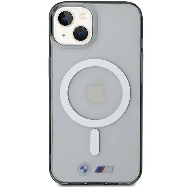 BMW Silver Ring MagSafe iPhone 15 Case - Clear - Cell phone cases and covers<<<HurtelXML