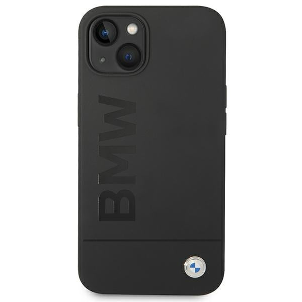 Case BMW BMHMP14MSLBLBK iPhone 14 Plus 6.7 "black / black hardcase Silicone Signature Logo Magsafe