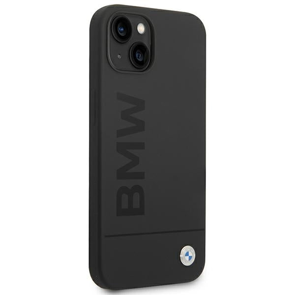 Case BMW BMHMP14MSLBLBK iPhone 14 Plus 6.7 "black / black hardcase Silicone Signature Logo Magsafe