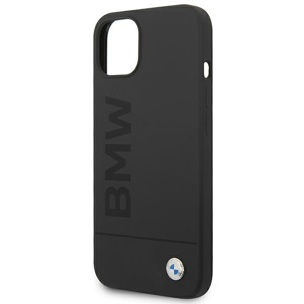 Case BMW BMHMP14MSLBLBK iPhone 14 Plus 6.7 "black / black hardcase Silicone Signature Logo Magsafe