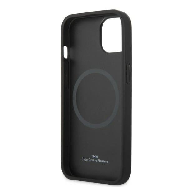 Case BMW BMHMP14MSLLBK iPhone 14 Plus 6.7 "black / black hardcase Signature Logo Imprint Magsafe
