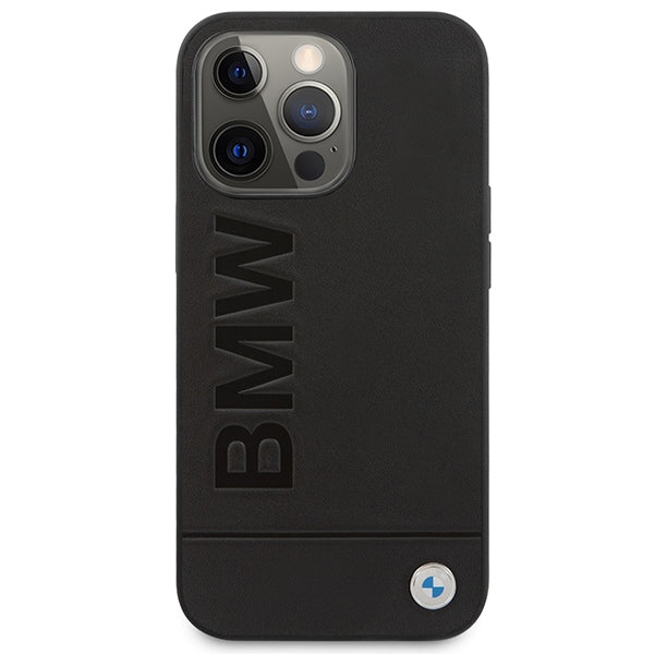 BMW Signature Logo Imprint MagSafe Case for iPhone 14 Pro Max - Black