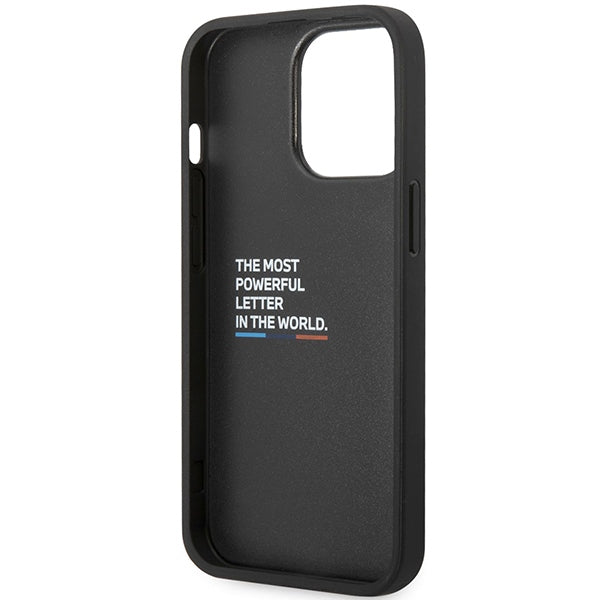 BMW Bi Pattern Case for iPhone 14 Pro 6.1" - Black
