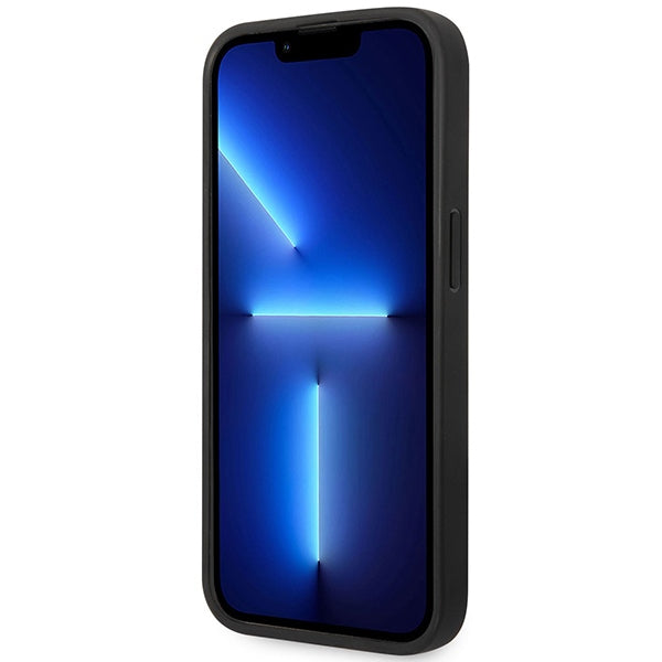 Case BMW BMHMP14X22RPSK iPhone 14 Pro Max 6.7" black/black Leather Seats Pattern MagSafe