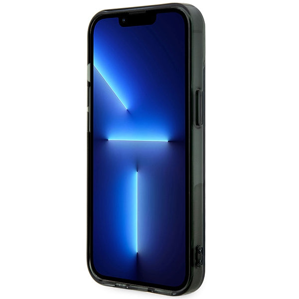 BMW Silver Ring MagSafe case for iPhone 14 Plus - transparent