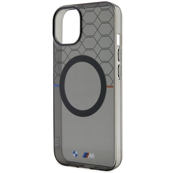 BMW Pattern MagSafe case for iPhone 14 Plus - gray