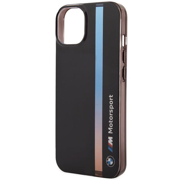 Case BMW BMHCP14S22HVGV iPhone 14 6.1" black/black IML Tricolor Stripe