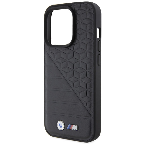 BMW Bi Pattern iPhone 15 Pro Case - Black