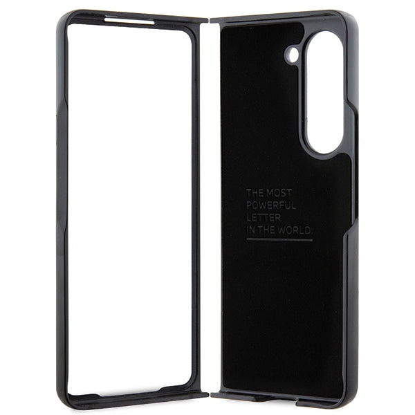 BMW Leather Carbon case for Samsung Galaxy Z Fold 5 - black
