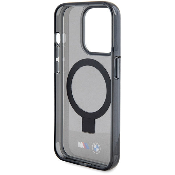 BMW Ring Stand M Collection MagSafe Case for iPhone 15 Pro - Black