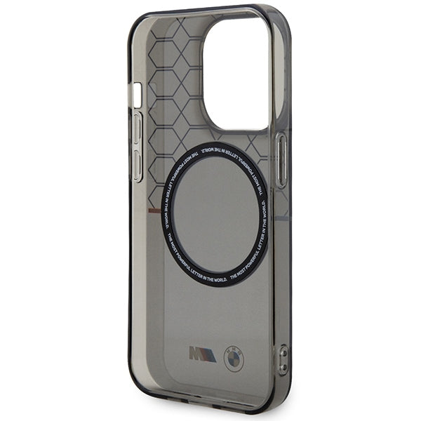 BMW Pattern MagSafe case for iPhone 13 Pro Max - gray