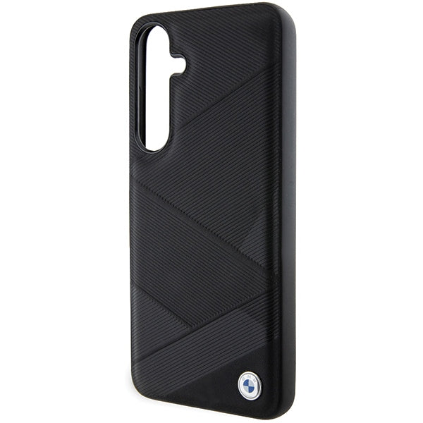 BMW BMHCS24S23RCGPK S24 S921 black/black hardcase Signature Leather Crossing Lines Pattern