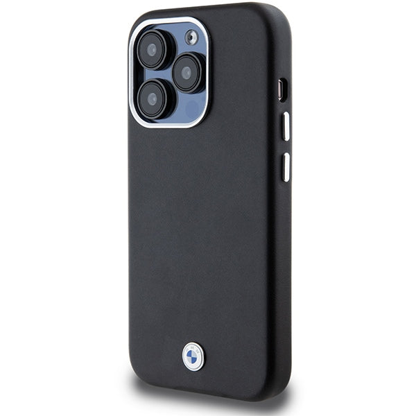 BMW Signature Wrapped Metal MagSafe case for iPhone 14 Pro Max - black