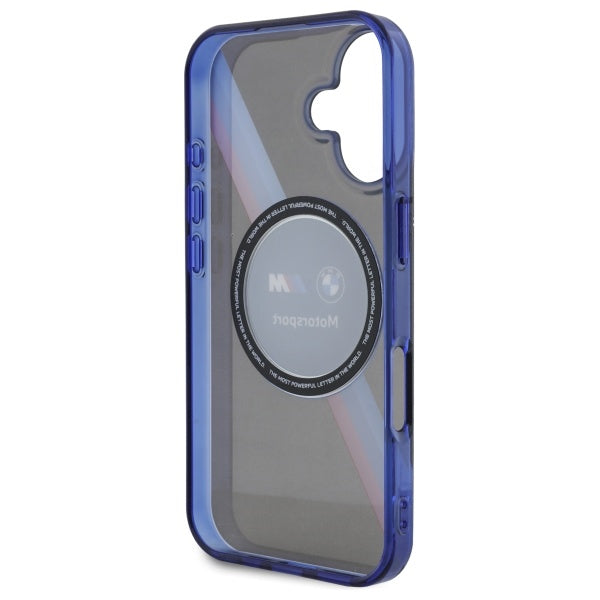 BMW Motosport IML Circle MagSafe iPhone 16 Case - Black