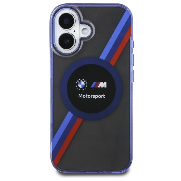 BMW Motosport IML Circle MagSafe iPhone 16 Case - Black