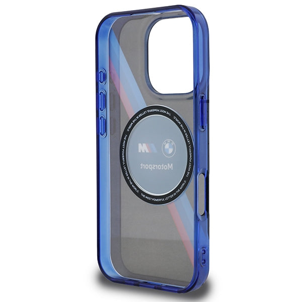 BMW Motosport IML Circle MagSafe Case for iPhone 16 Pro Max - Black