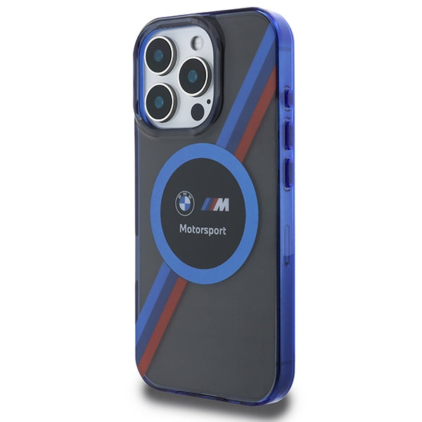 BMW Motosport IML Circle MagSafe Case for iPhone 16 Pro Max - Black