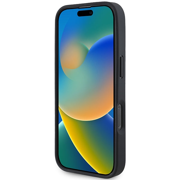 BMW Leather Hot Stamp iPhone 16 Pro Case - Black