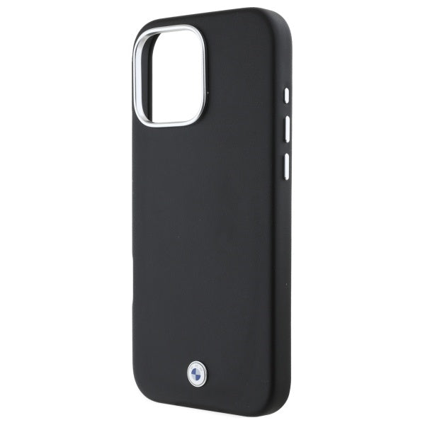 BMW Sign Full Wrapped Metal MagSafe Case for iPhone 16 Pro Max - Black