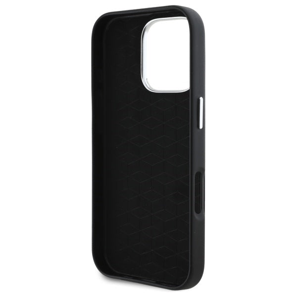 BMW M Smooth Full Wrapped Metal MagSafe Case for iPhone 16 Pro - Black