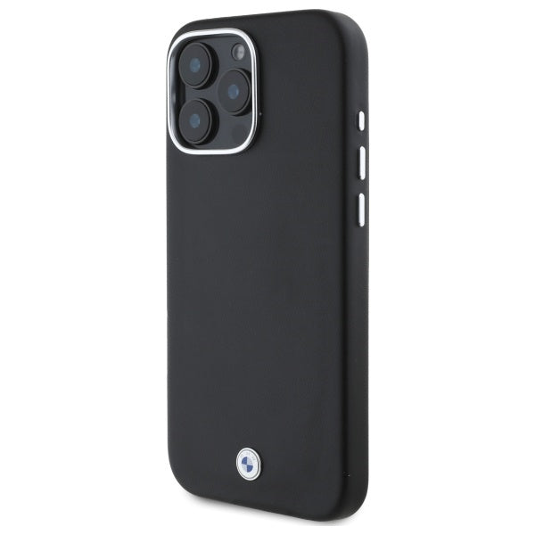 BMW Sign Full Wrapped Metal MagSafe iPhone 16 Pro Case - Black