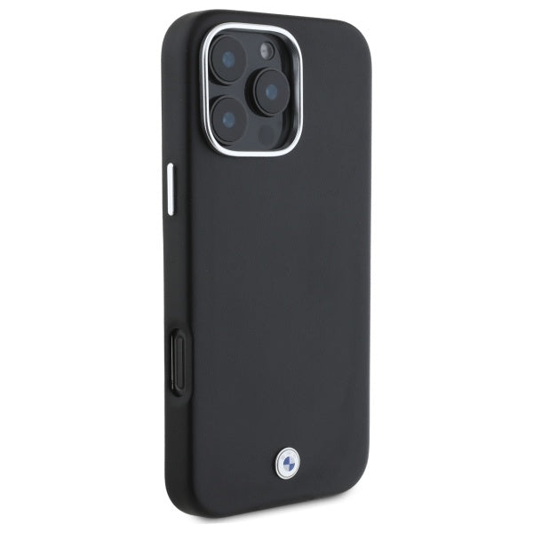 BMW Sign Full Wrapped Metal MagSafe iPhone 16 Pro Case - Black
