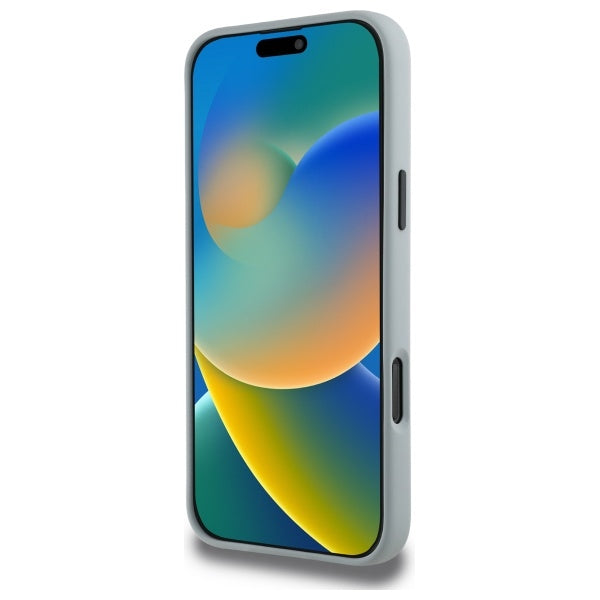 BMW Silicone Turning Lines MagSafe Case for iPhone 16 Pro Max - Gray