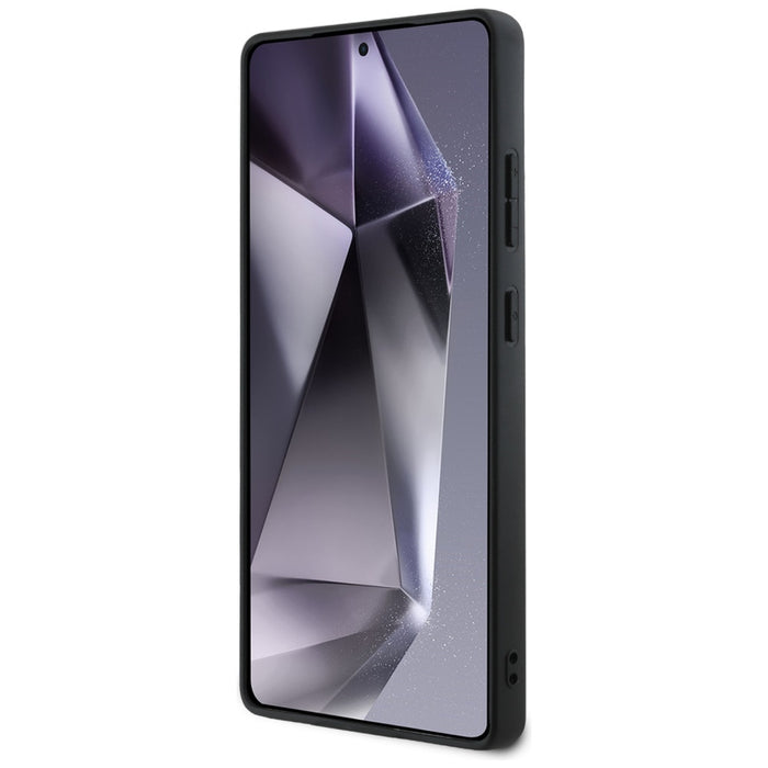 BMW Leather Textured and Smooth MagSafe case for Samsung Galaxy S25 Ultra - black