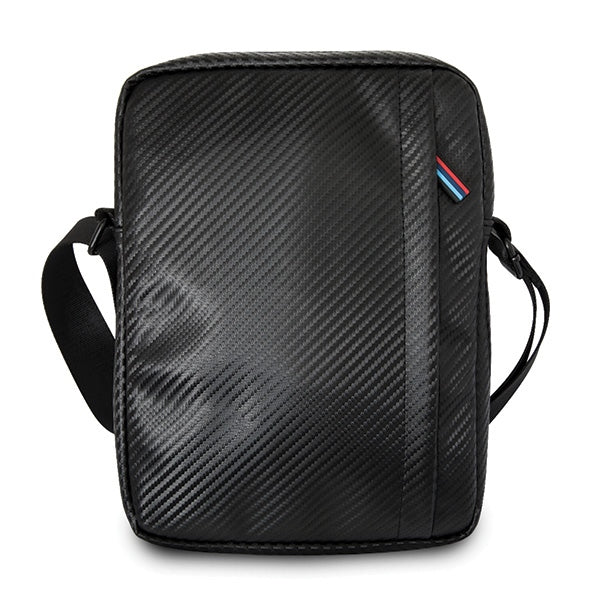 BMW Carbon / Tricolor Stripe 8" Tablet Bag - Black
