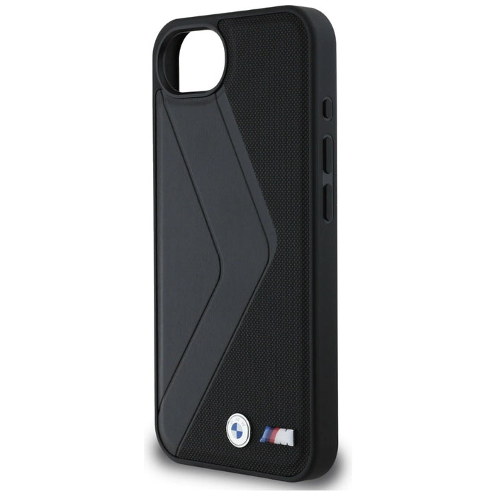 BMW Oversized Stripes MagSafe case for iPhone 16e - black