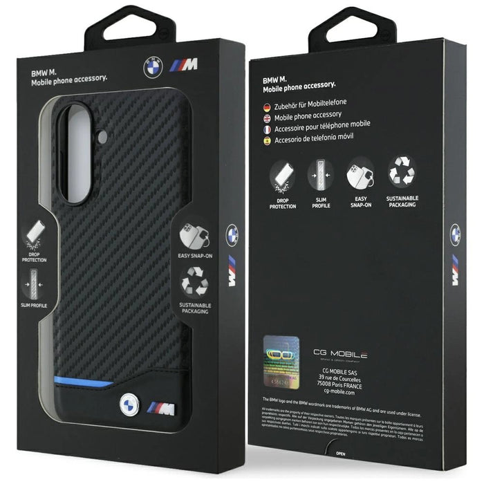 BMW M Carbon Case for Samsung Galaxy A56 - Black