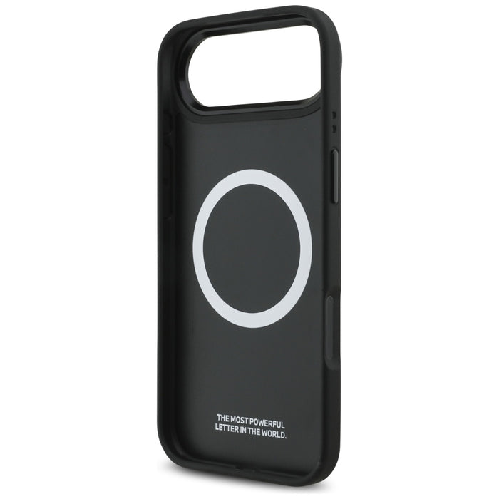 BMW M Tricolor Metal Logo MagSafe Case for iPhone 17 Air - Gray