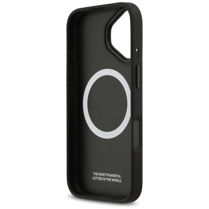 BMW M Carbon Logo MagSafe Case for iPhone 17 - Black and Gray