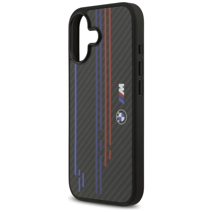 BMW M Kevlar Lines &amp; Logo MagSafe Case for iPhone 17 - Black