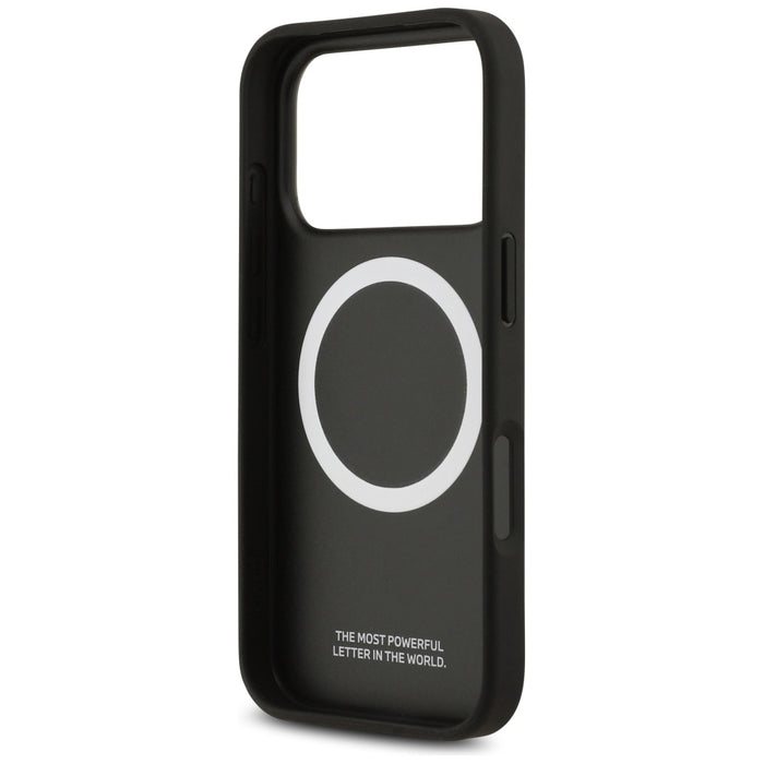 BMW M Kevlar Lines &amp; Logo MagSafe Case for iPhone 17 Pro - Black