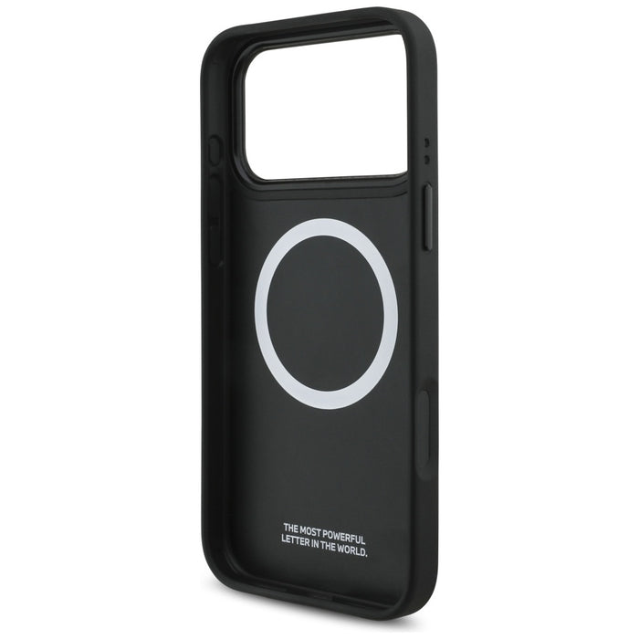 BMW M Quilted Logo MagSafe Case for iPhone 17 Pro Max - Blue