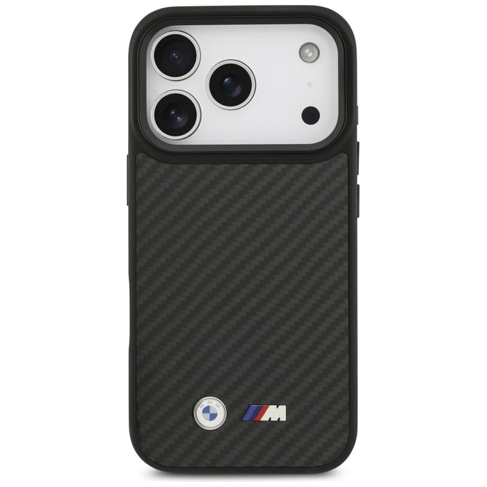 BMW M Kevlar Matt MagSafe Case for iPhone 17 Pro - Black
