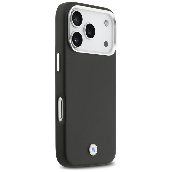 BMW Sign Full Wrapped Metal MagSafe Case for iPhone 17 Pro - Black