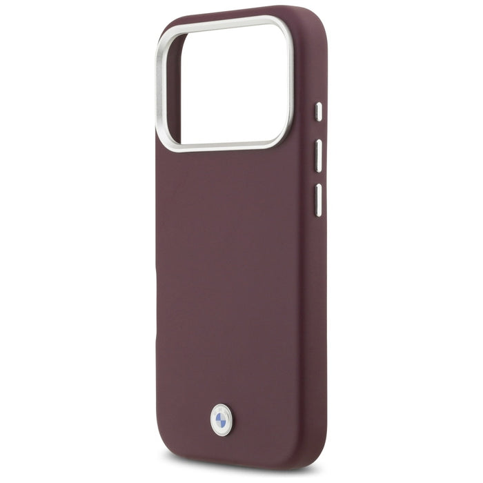 BMW Sign Full Wrapped Metal MagSafe Case for iPhone 17 Pro - Red