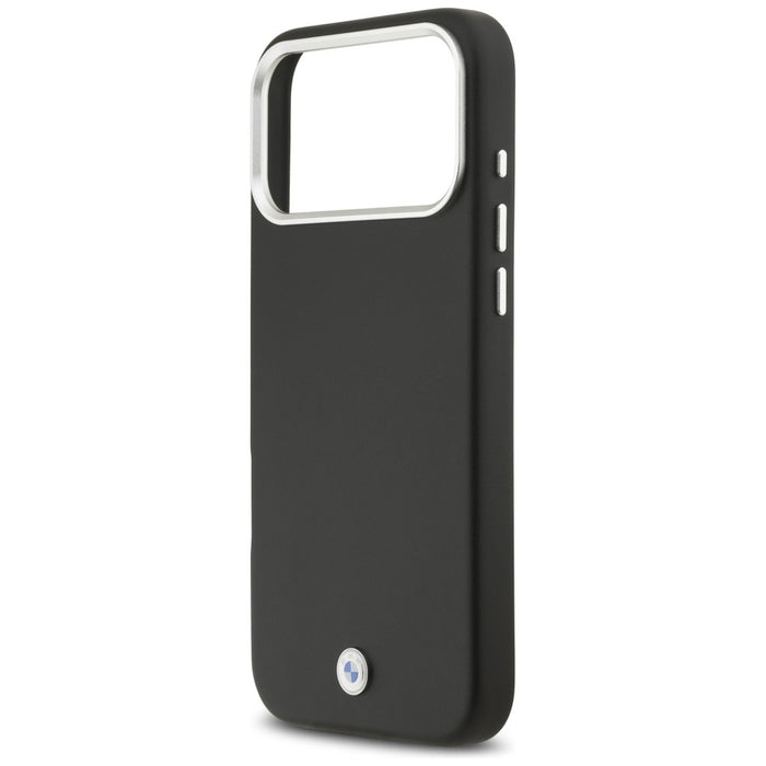 BMW Sign Full Wrapped Metal MagSafe Case for iPhone 17 Pro Max - Black
