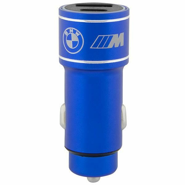 BMW M Edition PD-QC 3.0 20W Car Charger - Blue/Black